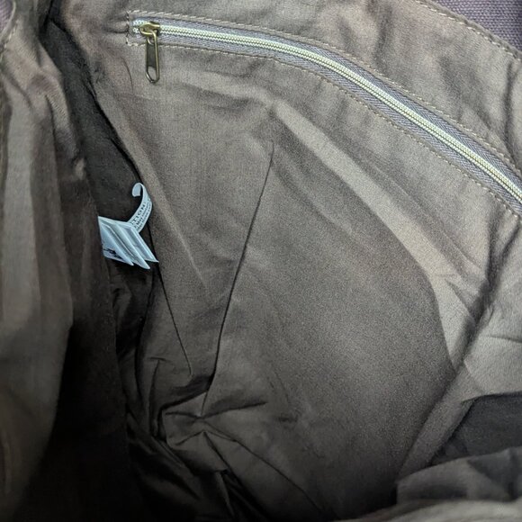 Disneyland Star Wars Brown Tote Bag w/ Patches - Picture 4 of 4